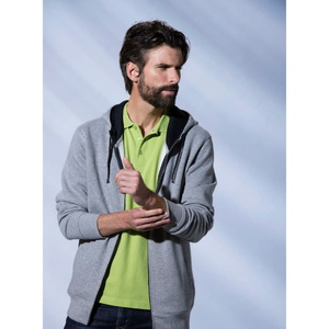 Толстовка мужская CLASSIC HOODY FULL ZIP 300 серый меланж HG-8021044.95/l фото 3