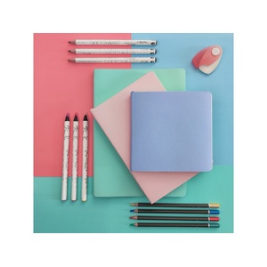 Скетчбук "Sketch & Art" в мягком переплете 140х210 мм, 100 л. бежевой бумаги 100 гр., розовый OA-1-500.04 фото 6
