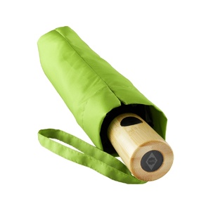 Зонт складной 5429 ÖkoBrella из бамбука, полуавтомат, лайм OA-100090 фото 7