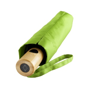 Зонт складной 5429 ÖkoBrella из бамбука, полуавтомат, лайм OA-100090 фото 9