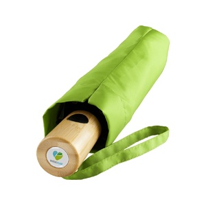 Зонт складной 5429 ÖkoBrella из бамбука, полуавтомат, лайм OA-100090 фото 10