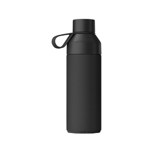 Бутылка для воды Ocean Bottle объемом 500 мл с вакуумной изоляцией, черный OA-10075190 фото 3