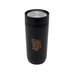 Camden кружка из нержавеющей стали, сертифицированный RCS, 350 м, сплошной черный OA-10084990 фото 6