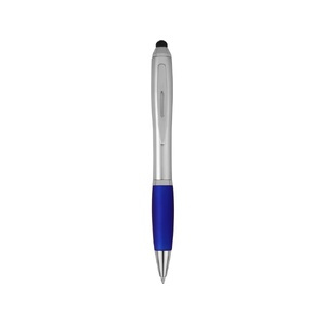 Ручка-стилус шариковая "Nash", серебристый/синий OA-10678500 фото 4