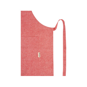 Pheebs 200 g/m2 recycled cotton apron, красный яркий OA-11313820 фото 4