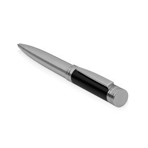 Шариковая авторучка Zoom Classic Black. Cerruti 1881 серебристый/черный OA-11322.00 фото 5