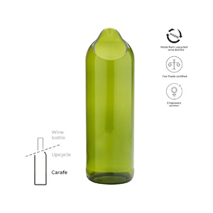 Originalhome ваза-бутылка - Зеленый зеленый OA-11340661 фото 3