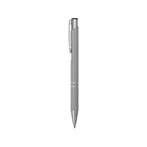 Ручка металлическая шариковая C1 софт-тач, серый OA-11578.17clr фото 4