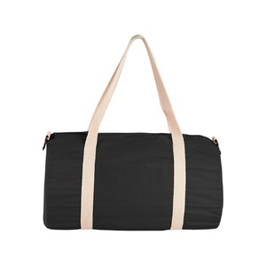 Хлопковая сумка Barrel Duffel, черный/бежевый OA-12019500 фото 3