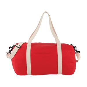 Хлопковая сумка Barrel Duffel, красный/бежевый OA-12019502 фото 3