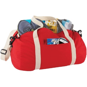Хлопковая сумка Barrel Duffel, красный/бежевый OA-12019502 фото 4