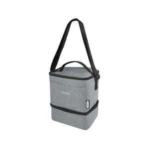 Tundra, сумка-холодильник из переработанного PET-пластика, для обеда, на 9 банок, серый яркий OA-12061580 фото 10