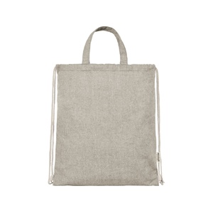 Pheebs 150 г/м² Aware™ рюкзак со шнурком из переработанных материалов - Натуральный натуральный OA-12070406 фото 3