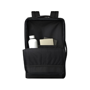 Expedition Pro расширяемый рюкзак для ноутбука из переработанных материалов по стандарту GRS,17 дюймов, объемом 35 л - сплошной черный OA-13005790 фото 6