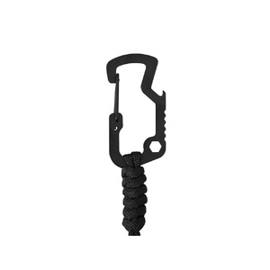 Брелок-шнурок "Spanner" с карабином с открывашкой для бутылок и ключом-шестигранником, черный OA-180964 фото 5
