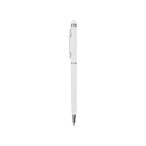 Ручка-стилус шариковая "Jucy Soft" с покрытием soft touch, белый OA-18570.06 фото 4
