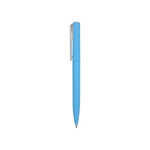 Ручка шариковая пластиковая "Bon" с покрытием soft touch, голубой OA-18571.10 фото 4