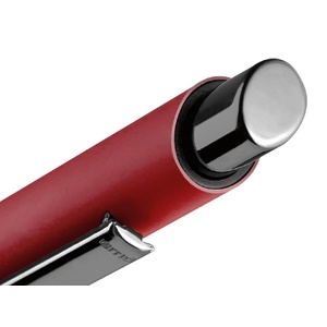 Металлическая шариковая ручка soft touch "Ellipse gum", красный OA-187989.01 фото 4