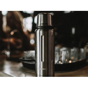 Термос для напитков, вакуумный, бытовой, тм "bobber". Объем 0.47 литра. Артикул Flask-470 Matte серебристый матовый OA-189503 фото 7