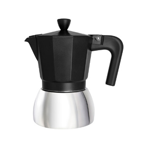 Гейзерная кофеварка "Arabica", 300 мл черный/серебристый OA-191601 фото 7