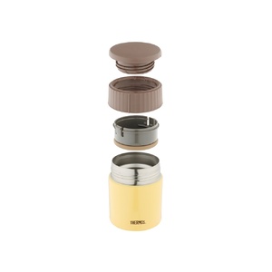 Термос из нерж. стали для еды тм THERMOS JBQ-400-BNN 0.4L, желтый OA-1924704 фото 3