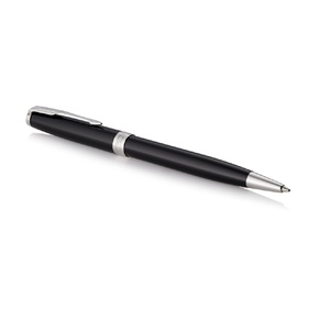 Ручка шариковая «Parker Sonnet Core Black Lacquer CT», черный/серебристый черный глянцевый/серебристый OA-1931502 фото 3