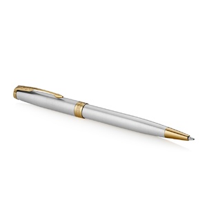 Ручка шариковая «Parker Sonnet Core Stainless Steel GT», серебристый/золотистый OA-1931507 фото 3
