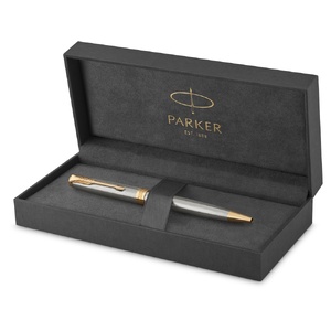Ручка шариковая «Parker Sonnet Core Stainless Steel GT», серебристый/золотистый OA-1931507 фото 5