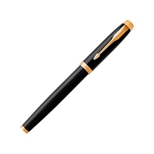 Ручка роллер «Parker IM Core Black GT», черный/золотистый черный глянцевый/золотистый OA-1931659 фото 3