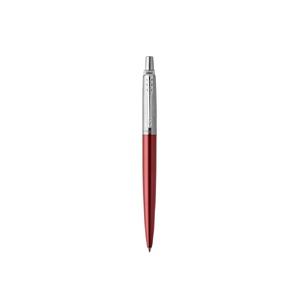 Шариковая ручка Parker Jotter Essential, Kensington Red CT, стержень: M, цвет чернил : blue или blac красный/серебристый OA-1953187 фото 3