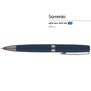 Ручка металлическая шариковая "Sorrento", синий матовый OA-20-0333 фото 3