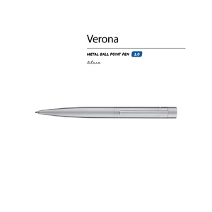 Ручка металлическая шариковая "Verona", серебристый OA-20-0340 фото 3