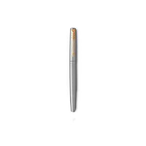Перьевая ручка Parker Jotter Stainless Steel GT, Mblue серебристый, золотистый, черный OA-2030948 фото 4