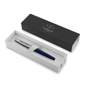 Перьевая ручка Parker Jotter Royal Blue CT, MBlue темно-синий, серебристый OA-2030950 фото 3