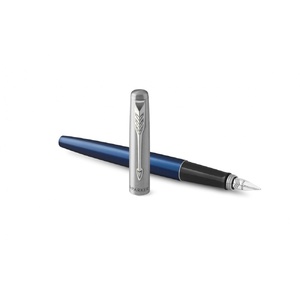 Перьевая ручка Parker Jotter Royal Blue CT, MBlue темно-синий, серебристый OA-2030950 фото 5