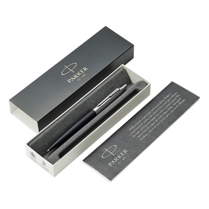 Шариковая ручка Parker Jotter XL, Black CT, стержень: M черный/серебристый OA-2068358 фото 4