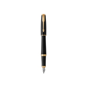 Подарочный набор из 2-х ручек Parker URBAN Muted black GT перьевая и шариковая ручки черный/золотистый OA-2093381 фото 6