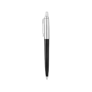 Шариковая ручка Parker Jotter ORIGINALS BLACK, стержень: M blue В ЭКО-УПАКОВКА черный/серебристый OA-2096873 фото 3