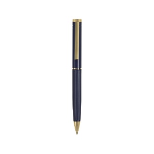 Шариковая металлическая ручка с золотистым слоем "Monarch Gold", темно-синяя OA-21005.12 фото 4