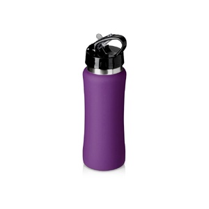 Подарочный набор с бутылкой для воды и повербанком С2, 10000 mAh, фиолетовый OA-210072.09 фото 6
