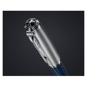 Шариковая ручка Parker 51 CORE MIDNIGHT BLUE CT, стержень: M, цвет чернил: black, в подарочной упаковке. темно-синий, серебристый OA-2123503 фото 6
