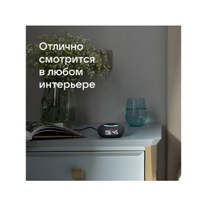 Умная колонка VK Капсула Мини с голосовым помощником Марусей, темный серый темно-серый OA-212601 фото 9