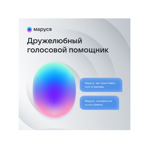 Умная колонка VK Капсула Мини с голосовым помощником Марусей, морской синий OA-212603 фото 7