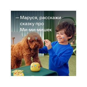 VK Капсула нео с голосовым помощником Марусей, желтый OA-212615 фото 7