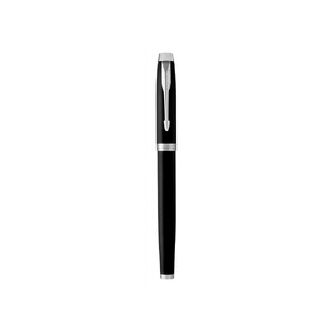 Перьевая ручка Parker IM Mat Black CT, перо: F, цвет чернил: blue, в подарочной упаковке. черный, серебристый OA-2143637 фото 4