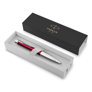 Шариковая ручка Parker Urban Vibrant Magenta CT, стержень: M, цвет чернил: blue, в подарочной упаковке. розовый, серебристый OA-2143642 фото 3
