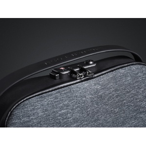 Антикражный рюкзак FlexPackPro для ноутбука 15.6", серый/черный OA-230119 фото 11