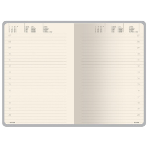 Ежедневник А5 "Megapolis Color New" soft-touch, серый OA-3-753.13new фото 9