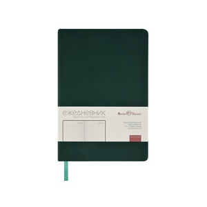 Ежедневник А5 "Megapolis Color" soft-touch, темно-зеленый OA-3-753.24 фото 3