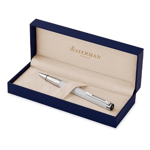 Ручка шариковая Waterman «Perspective Pure White CT M», белый/серебристый OA-306316 фото 3